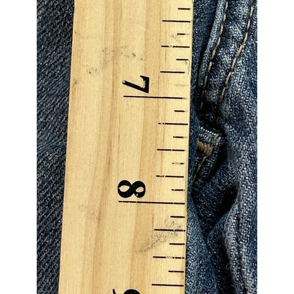 Guess Y2K Jeans Womens Sz 26 Blue Bootcut Western Cowgirl Boho Low Rise Denim - Picture 11 of 14